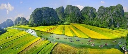 Tam Coc ជារម្មណីដ្ឋានមួយដ៏ស្រស់ស្អាតដែលមានមនុស្សតិចតួចណាស់ស្គាល់ដល់ - ảnh 1